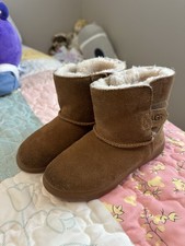 UGG Keelan II Toddler Winter Boots Chestnut, Size 11T