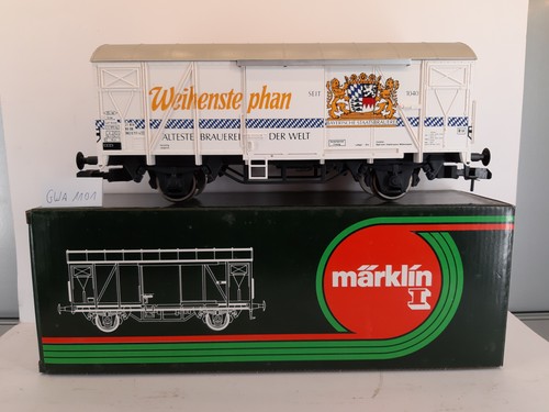 GWA1101 Märklin 5827 Spur 1 - gedeckter Güterwagen Weihenstephan in OVP Packung | Condition: Gebraucht