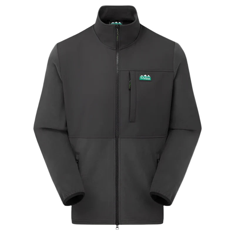 Giacca ibrida in pile da uomo Ridgeline - grigio scisto e nero