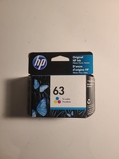 HP 63 Tri-Color Ink Cartridge F6U61AN Exp May 2022