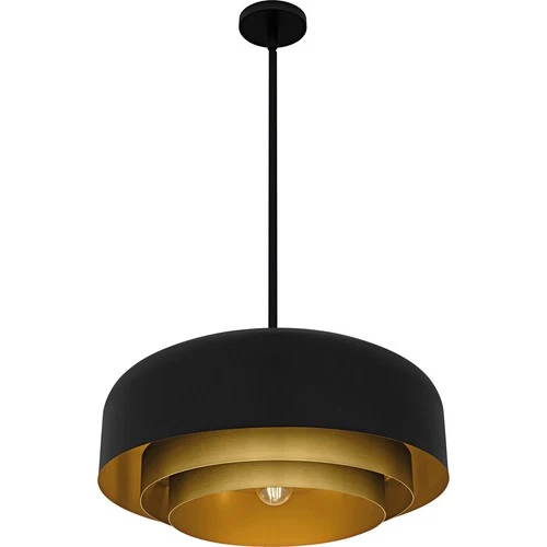Matte Black  Pendant from the Frankie Collection - Picture 4 of 6