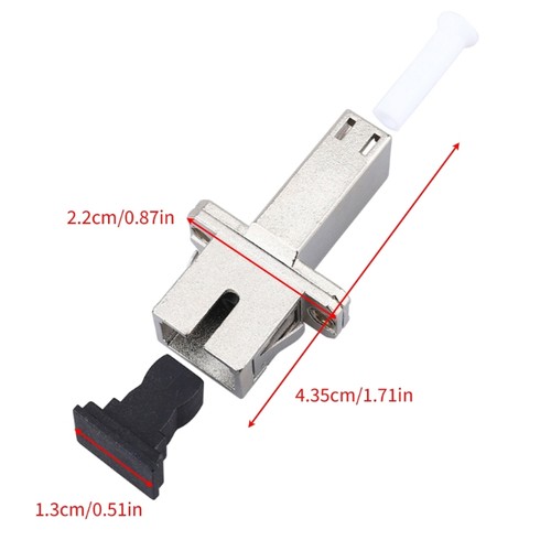 Fiber Optical Adapter Connectors Fiber Optical Adapter LC Female Coupler - Afbeelding 8 van 15
