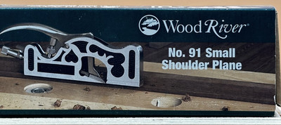 Wood River No 91 small shoulder plane-Used-In original box