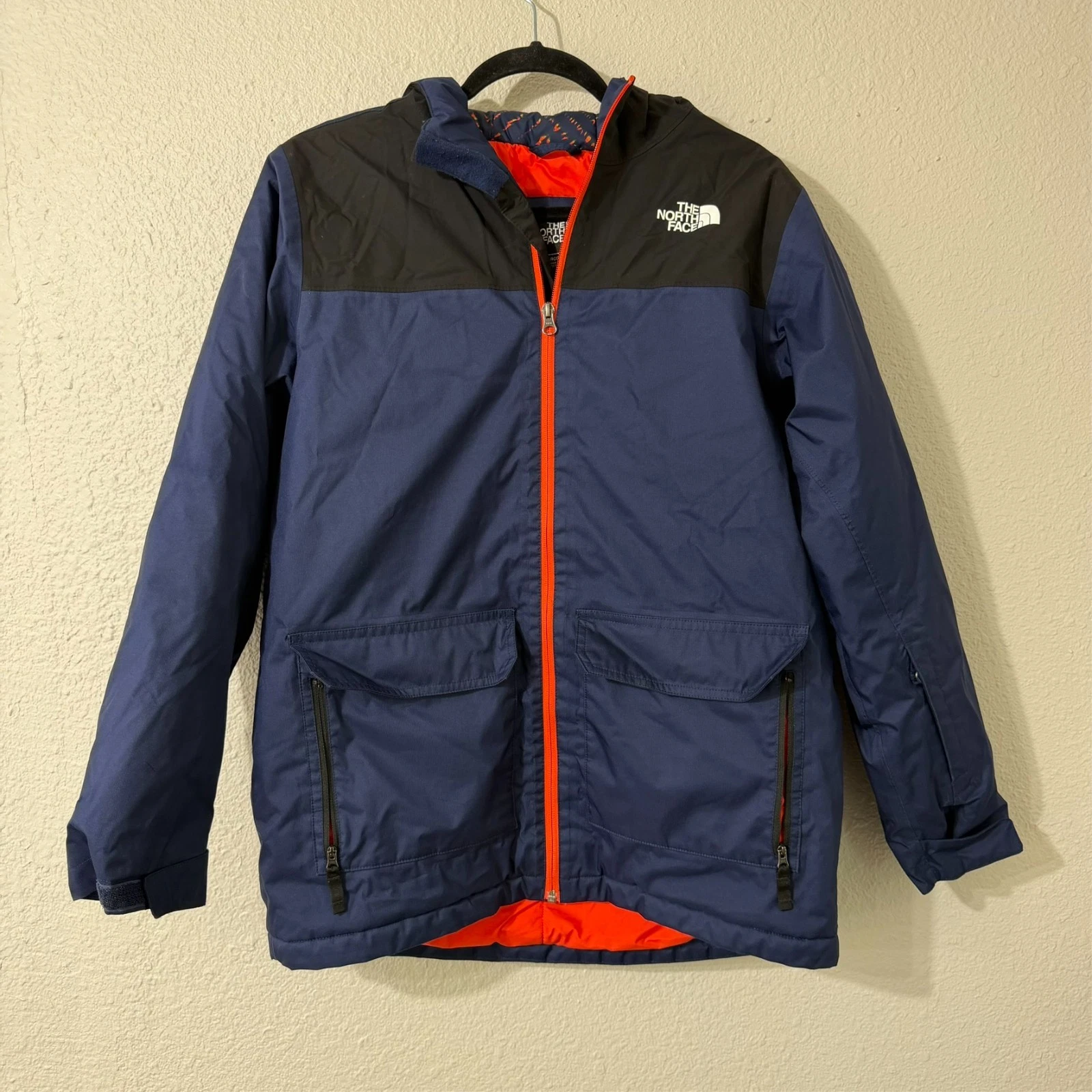 The North Face XL Boys Insulated Winter Hooded Outdoor Colorblocked Gorpcore