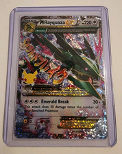 M Rayquaza EX 76/108 Celebrations Classic Collection Holo English Mega 220 HP on eBay