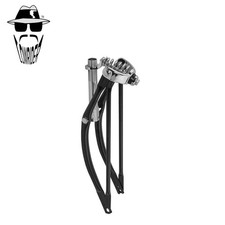 ORIGINAL LOWRIDER 20" Classic Springer Fork 1" Threaded Black/Chrome 3/8 Axle.