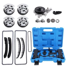 AJ133 Timing Chain Kit with Variable Camshaft Gears for Jaguar XJ/XJR X351 2010-