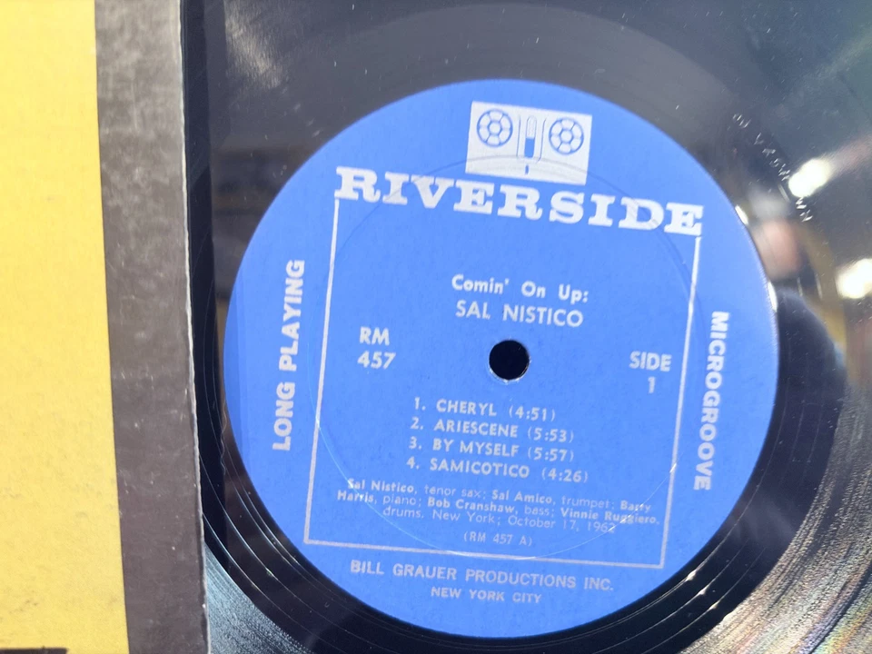 SAL NISTICO COMIN ON UP RIVERSIDE RM 457. ORIGNAL USA LP NEAR MINT - Photo 2/4