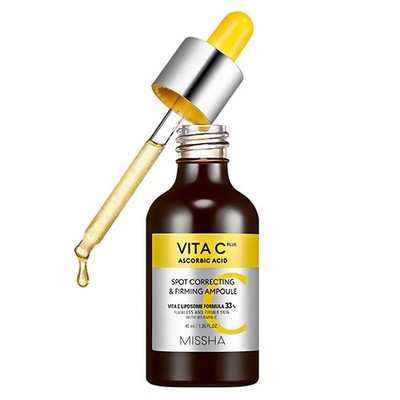 [K-beauty] Missha Vita C Plus Spot Correcting & Firming Ampulle, 40ml