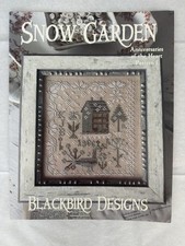 Blackbird Designs SNOW GARDEN Cross Stitch Pa...