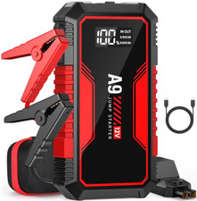Arrancador Batería Coche 4000A 12V USB Luz L...