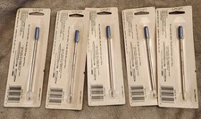 CROSS Ballpoint Pen Refill Cartridge 8512 Blue Fine Point,  Lot of 5, Qwik Ship!