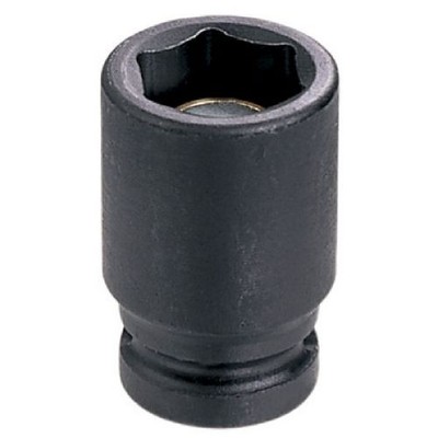 Grey Pneumatic 907MG 1/4'' Drive x 7mm Magnetic Impact Socket, 6 Point