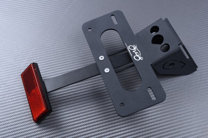 Support de plaque haut de gamme en aluminium et catadioptre Ninja 650
