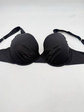 Tommy Bahama Size 34 D Black Lined Swim Bikini Underwire Top Bra