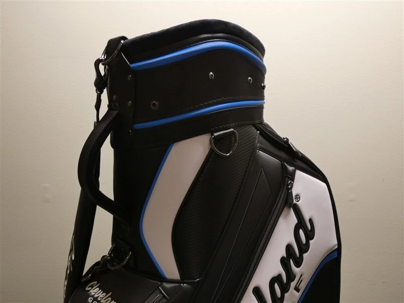 Cleveland Golf CG 6-Way Staff Bag Black/White/Blue New - Image 2 of 4