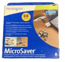 NEW Kensington 6 Ft. MicroSaver Keyed Lock 64085 Laptop Security Cable NIB