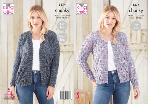 Knitting Pattern Womens Round or V Neck 