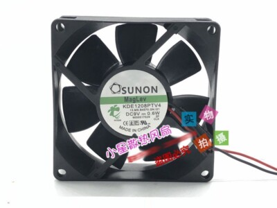SUNON 8025 8CM KDE1208PTV4 DC9V 0.6W ultra quiet chassis cooling fan