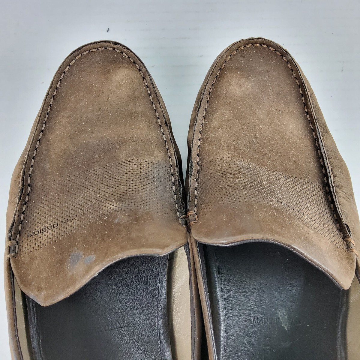Men’s Porsche Design Brown Slip Ons Porsche Design Men main image 3