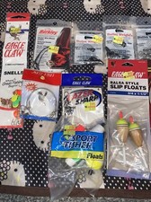 Eagle Claw 2 Way Spinners+hooks Bullet Weight Berkley Trilene Floats Huge Lot