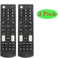 2 Pack Remote NS-RC4NA-18 for Insignia TV NS-32D311NA17 NS-50D510NA17