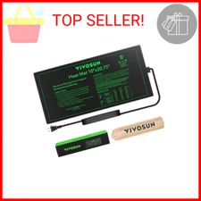 VIVOSUN Durable Waterproof Seedling Heat Mat 10" x 20.75" UL & MET-Certified War