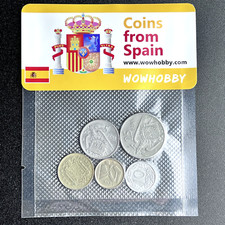 Spanish Coins 🇪🇸5 Unique Random Coins from Spain for Coin Collecting 🇪🇸