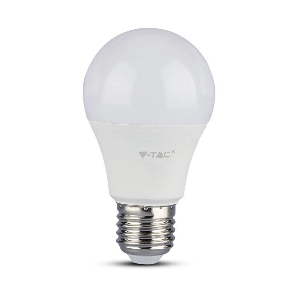 10 LAMPADINE LED V-Tac Bulbo E27 da 9W a 20W Lampade Luce Calda Naturale Fredda - Immagine 3 di 4