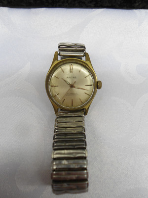 Ancre 21Jewels shockproof Stainless handaufzug Armbanduhr Vintage rare Rarität