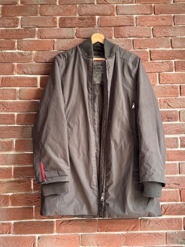 Prada Vintage Gore Tex Coat Brown Jacket Women's 44IT designer - Picture 4 of 19