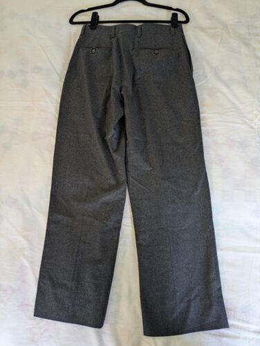 Polo Ralph Lauren gray wool high rise wide leg pants size 16 - Picture 3 of 7
