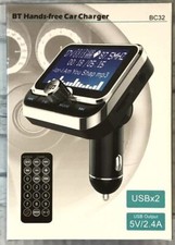 FM transmitter for almost all cars trucks and other large vehicles and f