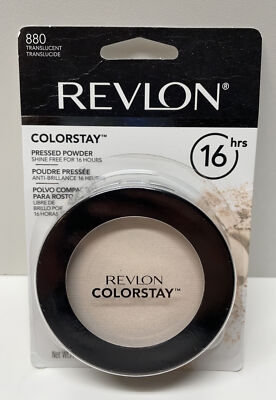 Revlon ColorStay Pressed Powder compact 16-hr Shine Free #880 TRANSLUCENT