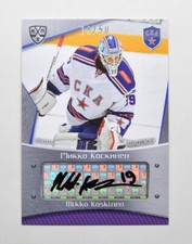 2015-16 Sereal KHL Autograph #SKA-A02 Mikko Koskinen 18/50