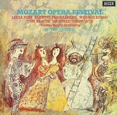 New Istvan Kertesz Mozart Opera Festival Lucia Popp 2 CD TOWER RECORDS JAPAN