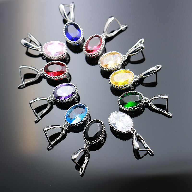 Handmade Jewelry Set 3 Pcs Black Onyx Gems Silver Women Necklace