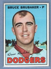 1967 Topps #276 Bruce Brubaker EX-MT  GO446