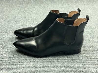 Madewell Shoes Women's Size Leather Booties Black Dre's