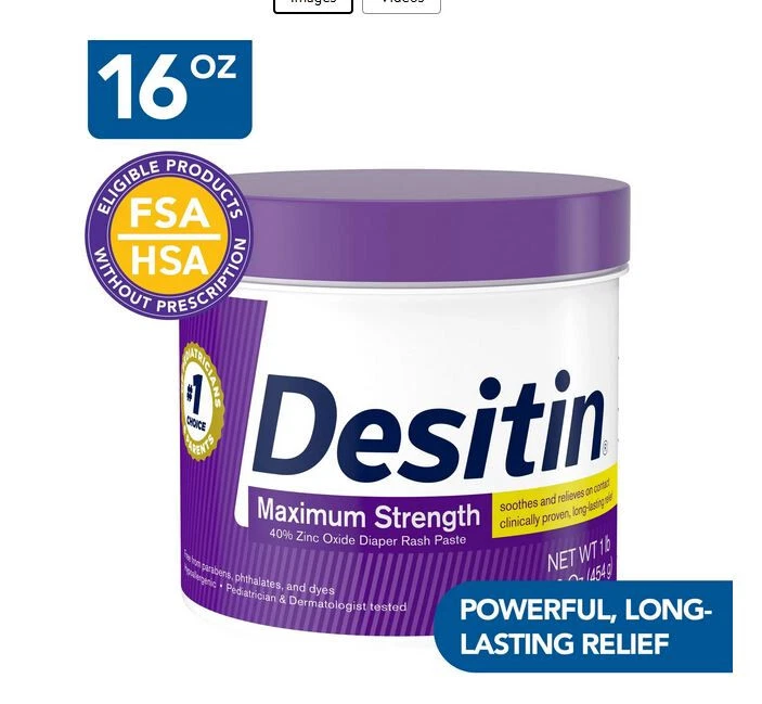 Desitin 2024 diaper cream