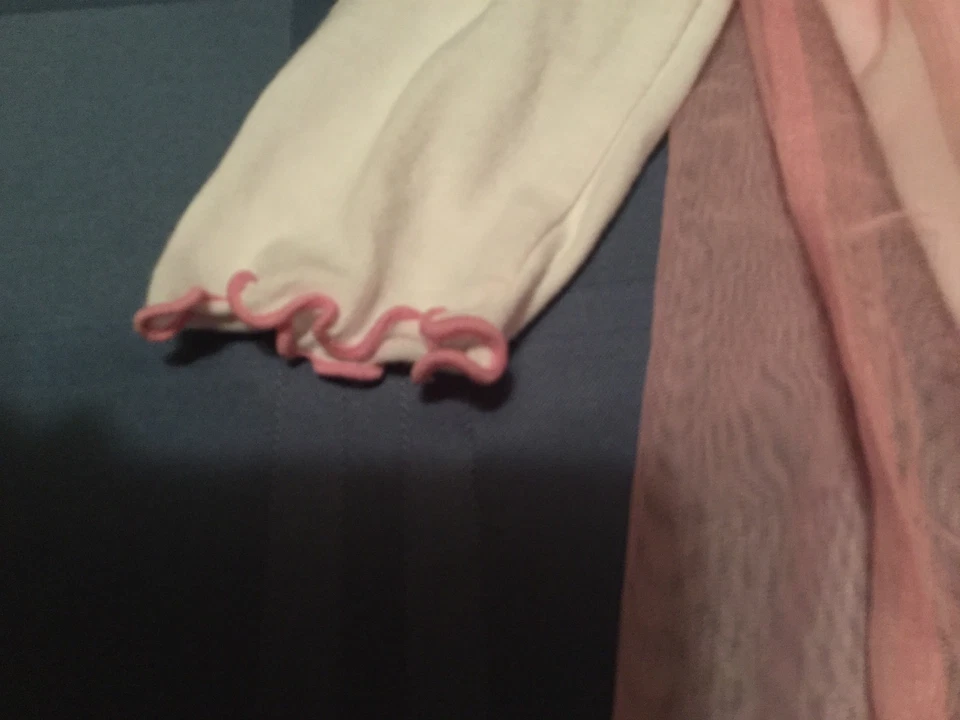 Christmas Snow Princess dress Size 9 mo Baby Glam pink holiday girls - Image 4 of 4