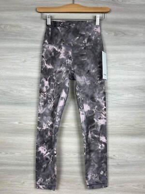 【美品】Lululemon Align HR Pant 25\" タイダイ柄　4 ❤️ NWT Lululemon Align HR Pant 25