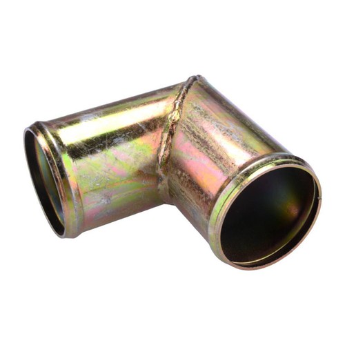 Universal 50mm OD 90 Degree Radiator Coolant Connector Hose L Pipe Tube ...