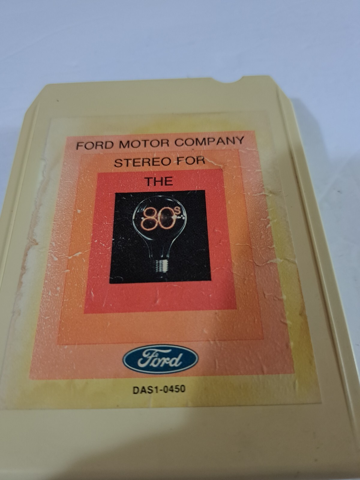 Ford Motor Company Stereo For The 80's 8 Track Tape Cartridge DAS1-0450