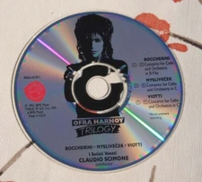 Ofra Harnoy: Trilogy - Cello Concertos Audio CD Paper Sleeve