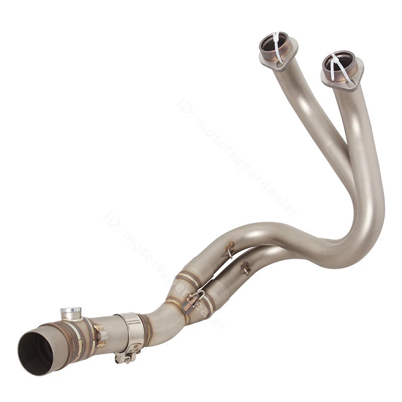 For Kawasaki Ninja 650 2012-2022 Z650RS Exhaust Tips Black Header Pipe System - Image 3 of 4