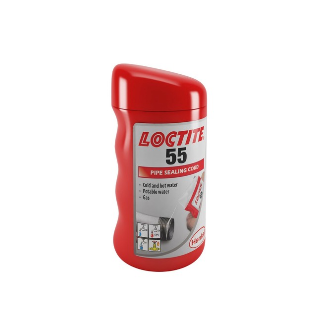 Henkel Loctite 55 160m-Gewindedichtfaden IDH: 2056936; DVGW/KTW-Freigabe Henkel Loctite 55 160m-Gewindedichtfaden IDH: 2056936; DVGW/KTW-Freigabe