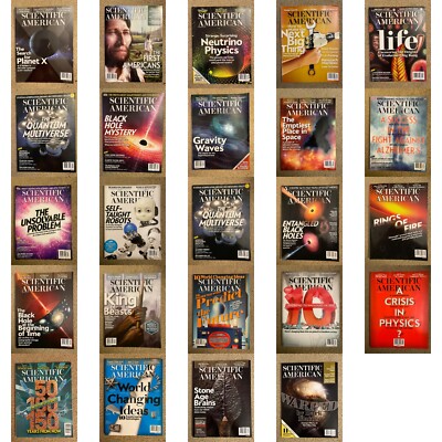 NEW Magazine: Scientific American: YOU CHOOSE: science space physics