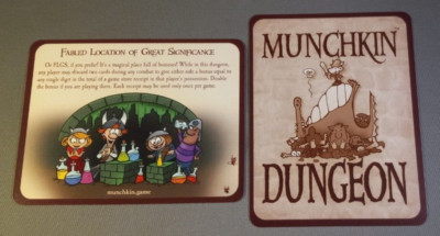 Munchkin Dungeon Promo Fabled Location of Great Significance FLGS *CCGHouse*