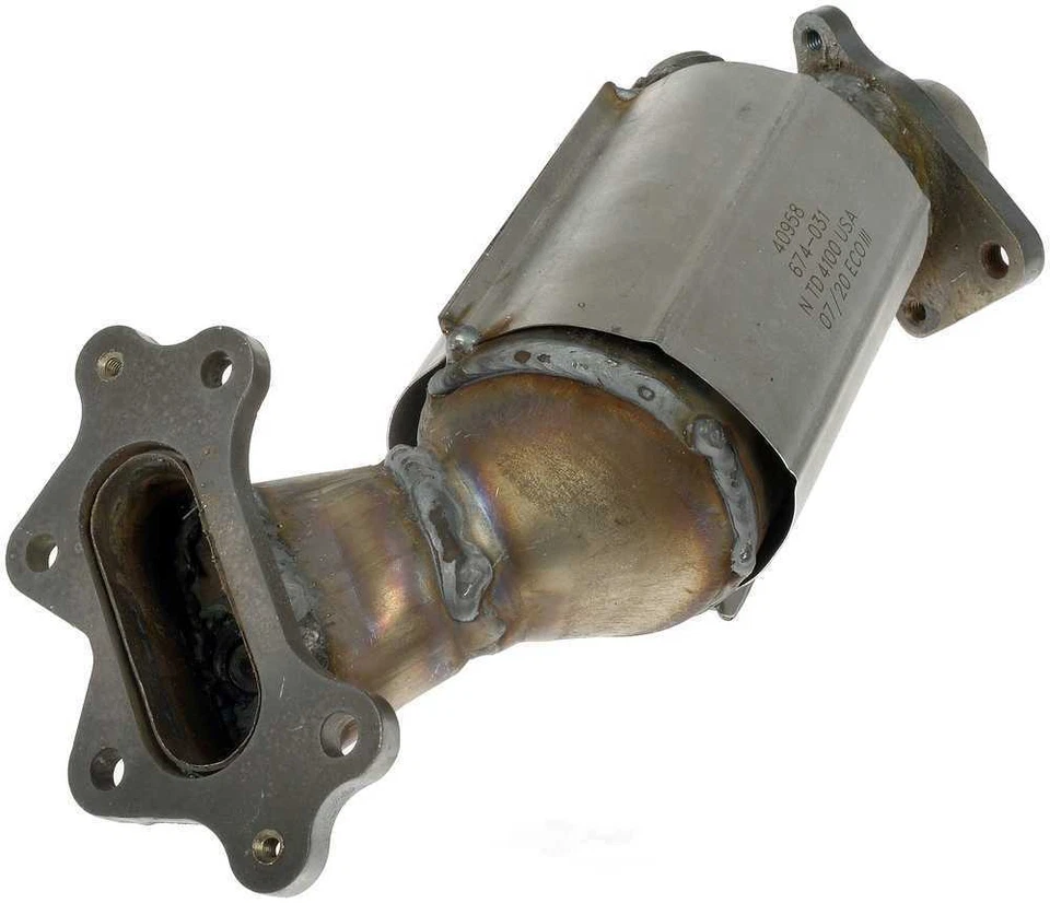 SE ADAPTA A HONDA CIVIC 2006-2011 COLECTOR CONVERTIDOR CATALÍTICO DELANTERO SIN CARBOHIDRATOS 1,3 L Foto 2 de 4